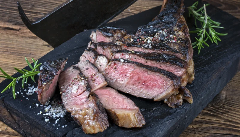 Côte de boeuf au four
