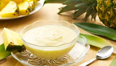 Mousse à l'ananas