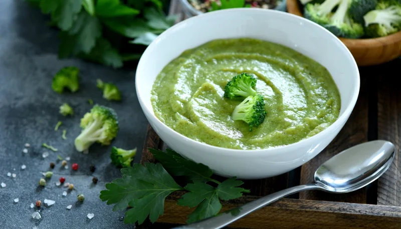 Purée de brocolis