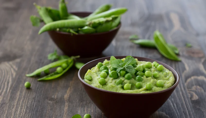 Purée de petits pois