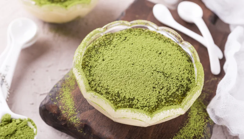 Tiramisu au thé vert