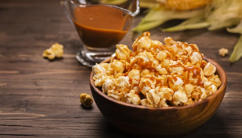 Pop-corn au caramel