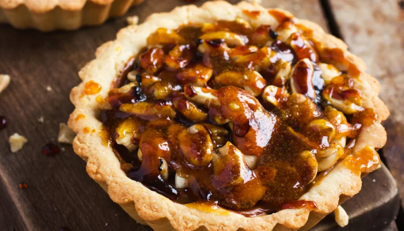 Tartelettes aux noisettes caramélisées