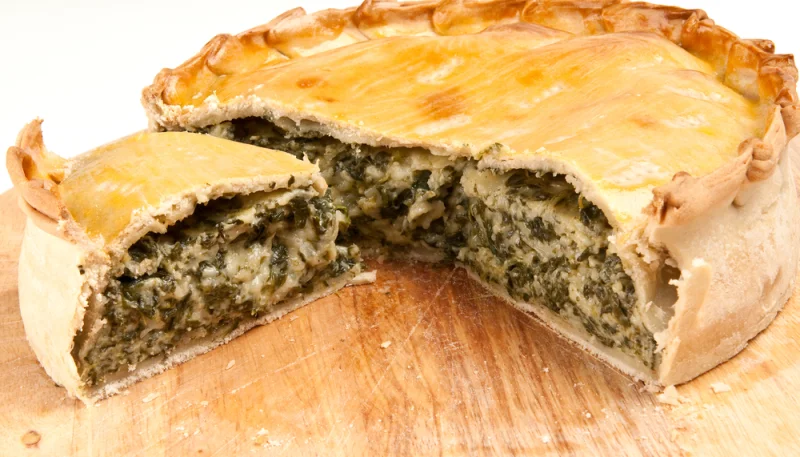 Tourte aux blettes et parmesan