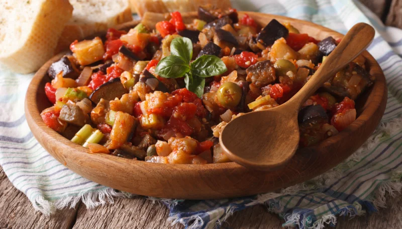 Caponata d'aubergines