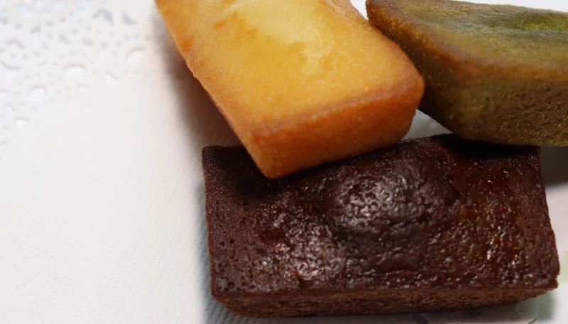 Financiers tout chocolat