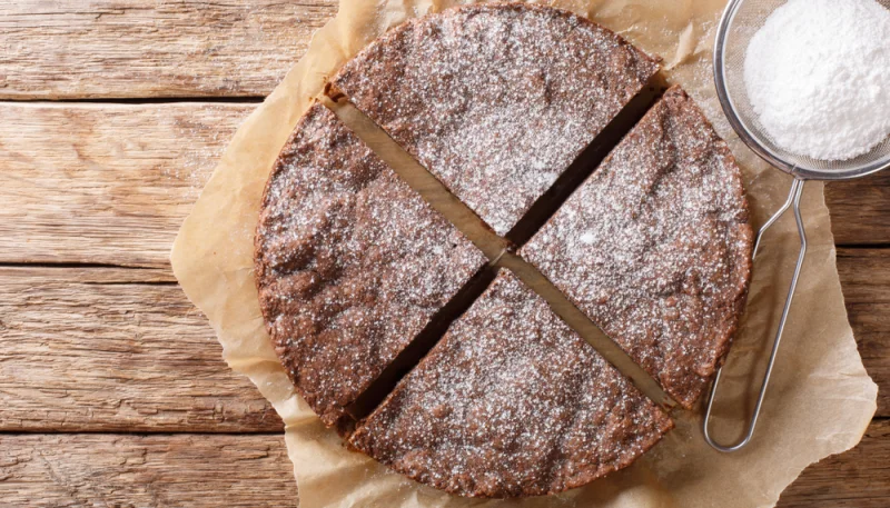 Gâteau moelleux au chocolat light