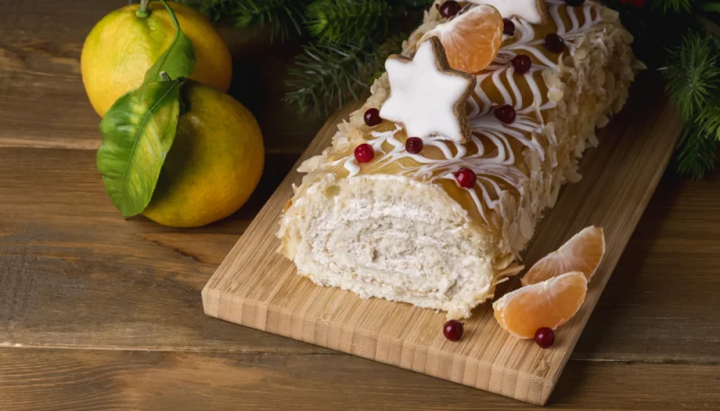 Bûche au citron