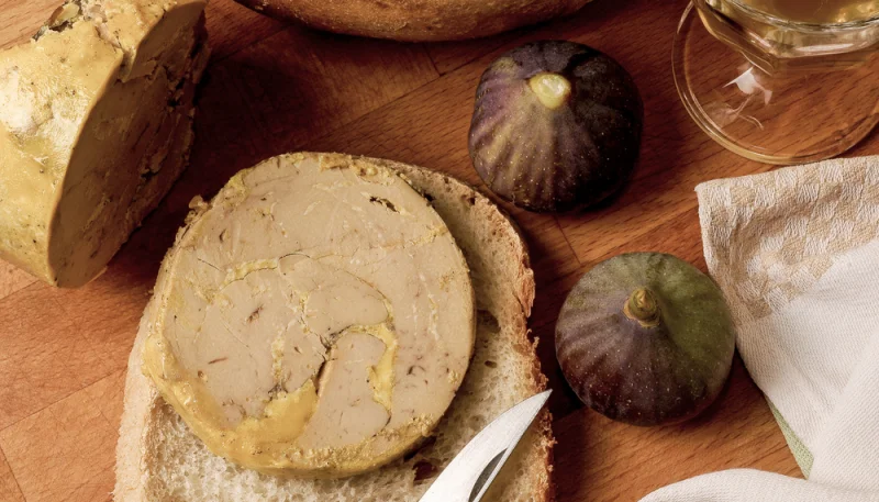 Foie gras au sel