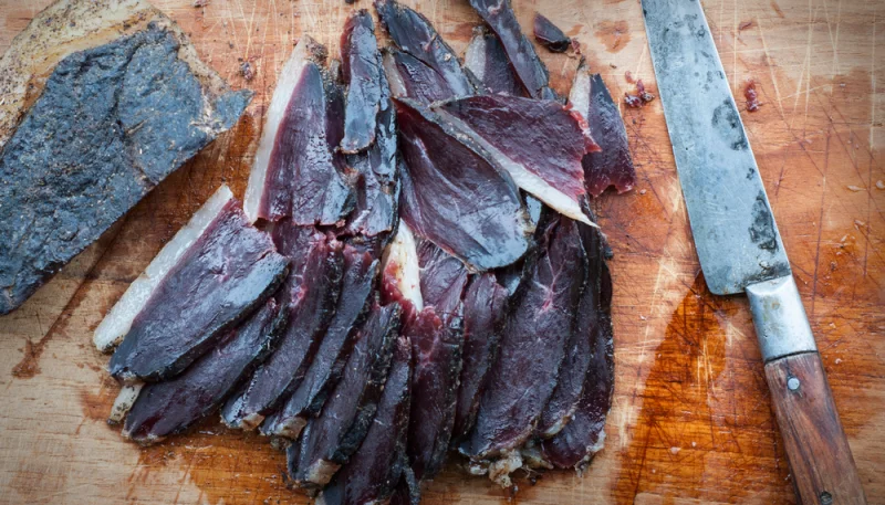Magret de canard séché maison
