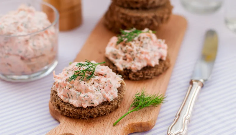 Rillettes aux 2 saumons
