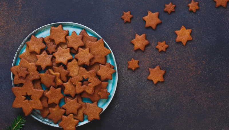 Sablés de Noël au chocolat