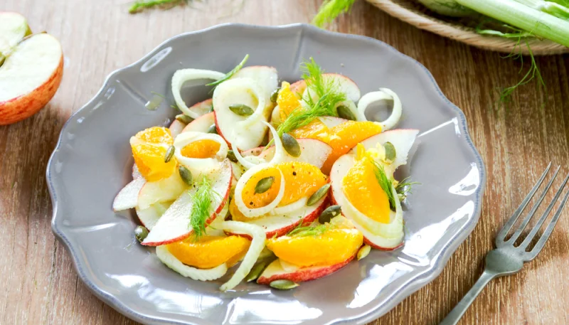 Salade de fenouil à la pomme et orange