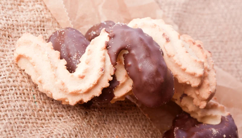 Spritz au chocolat