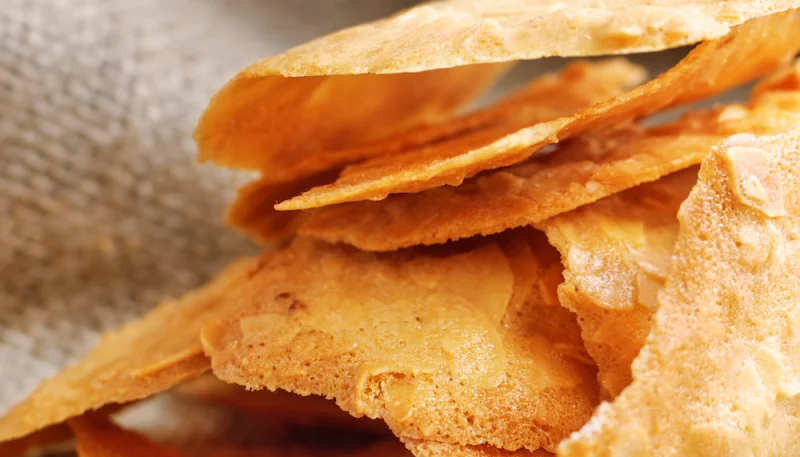 Tuiles à l'orange