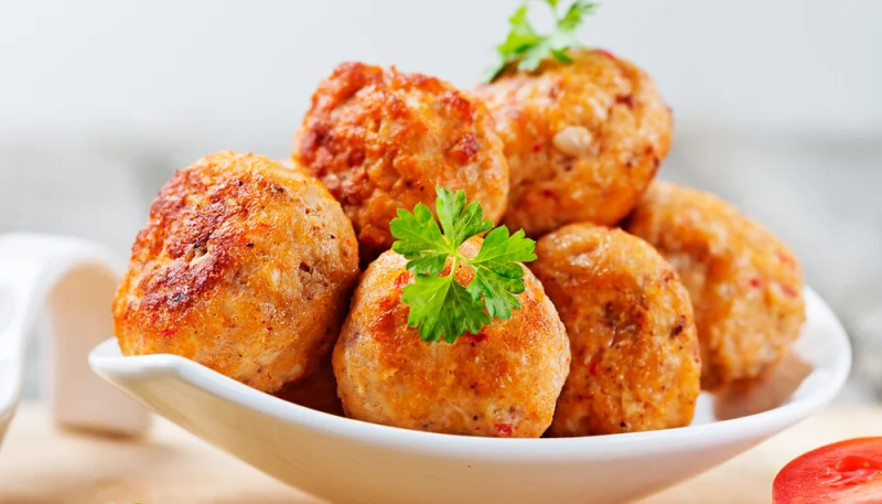Boulettes de poulet au citron