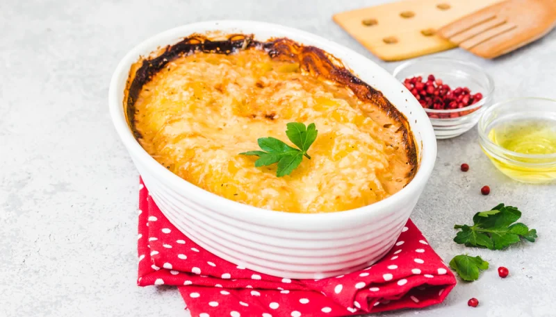 Escalopes de dinde gratinées