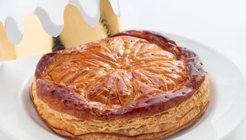 Galette des rois à la noisette