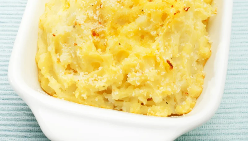 Parmentier de cabillaud au pesto