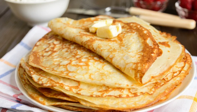 Pâte à crêpes au lait de coco