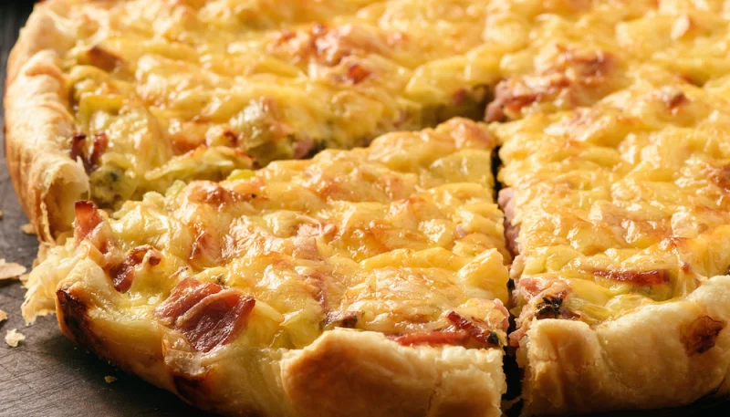 Quiche à la tomme de Savoie