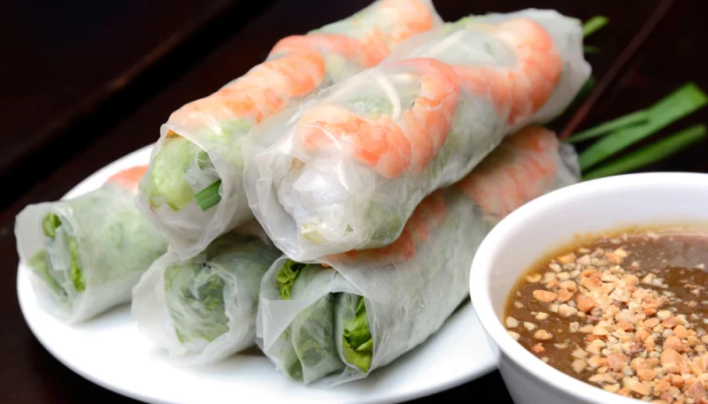 Rouleaux de printemps aux crevettes