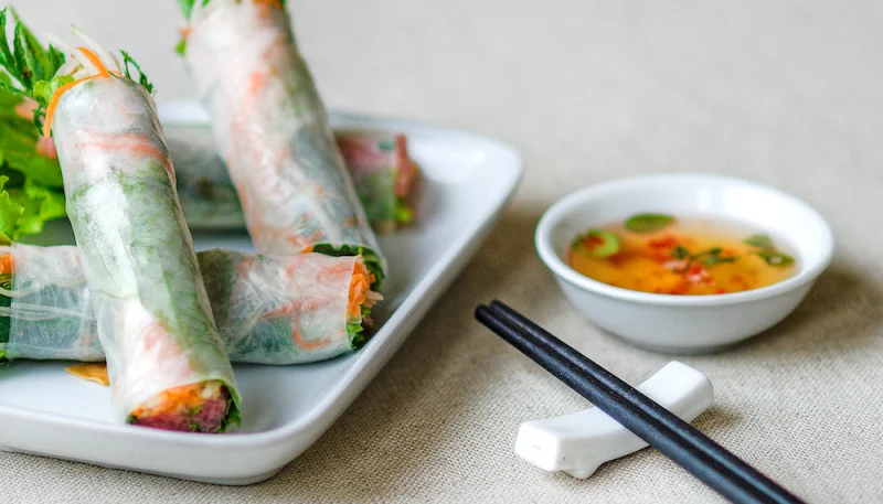 Sauce pour rouleaux de printemps