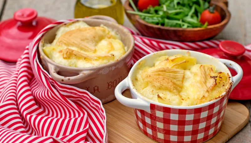 Tartiflette au saumon