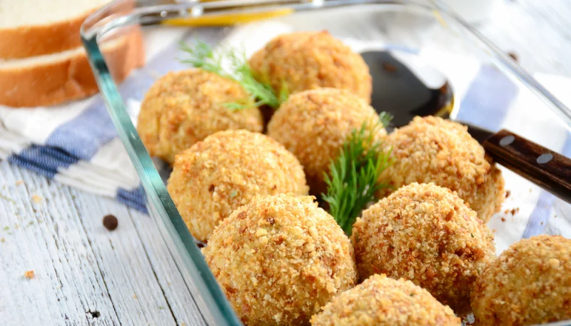 Boulettes de cabillaud au riz