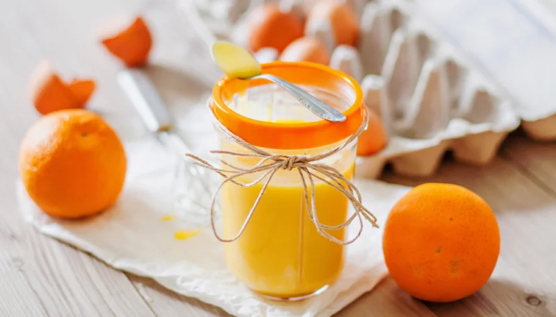 Curd épicé aux clémentines