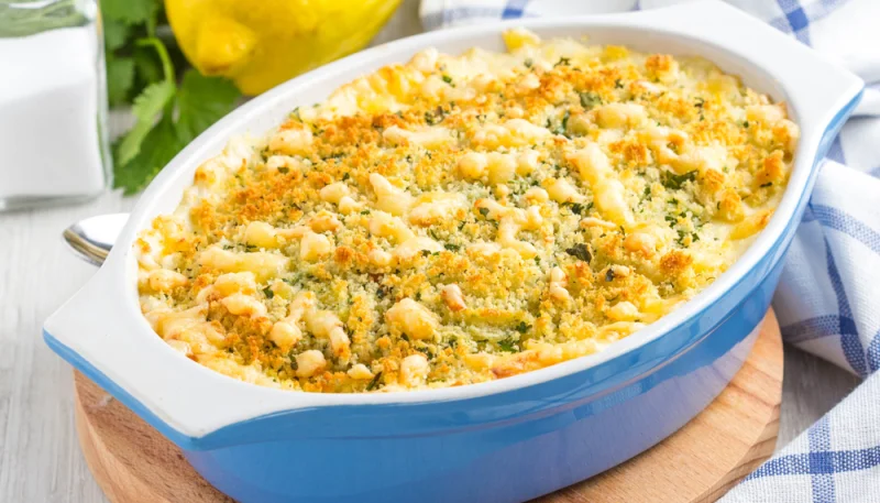 Crumble d'épinards à la ricotta