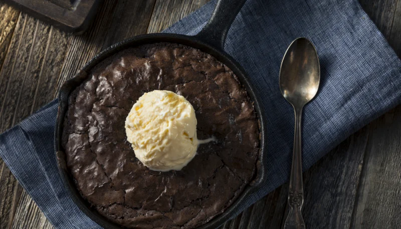 Fondant au chocolat à la poêle