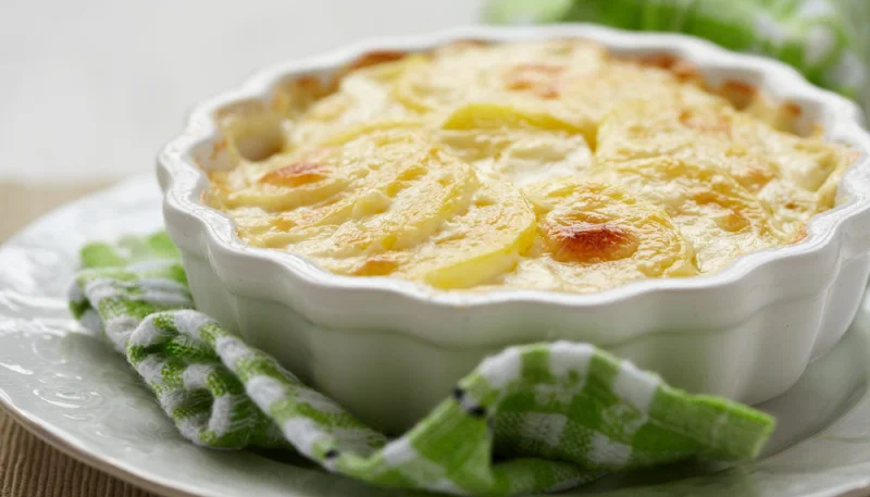 Gratin de pommes de terre au Boursin