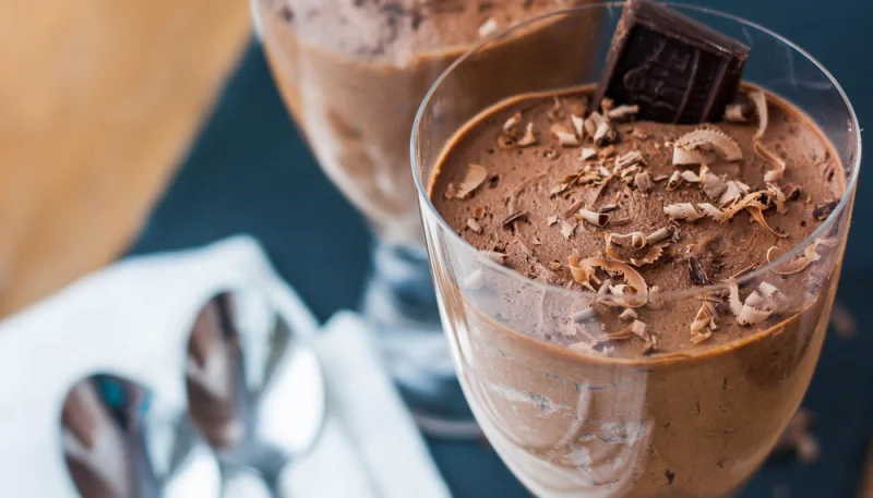 Mousse au chocolat au yaourt