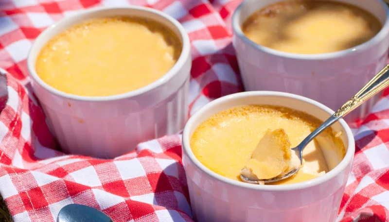 Oeufs au lait au micro-ondes
