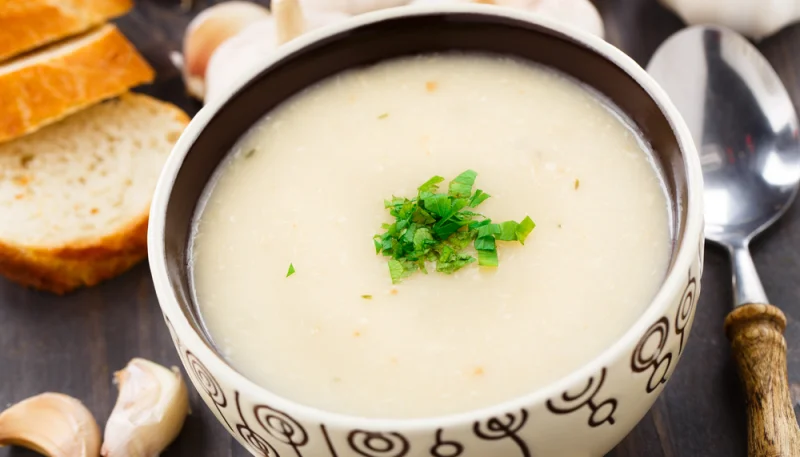 Soupe à l'ail