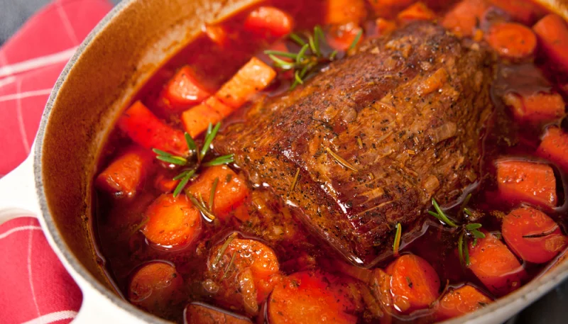Boeuf braisé aux carottes