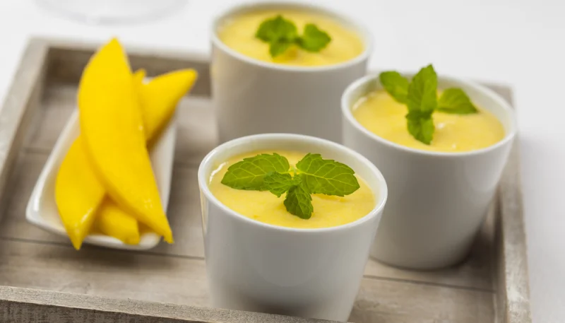 Crème à la mangue