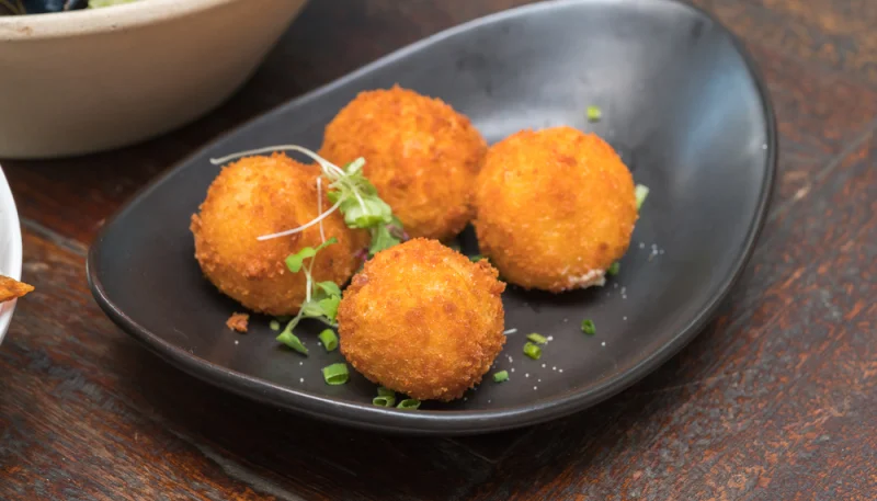 Croquettes de pommes de terre et sardines