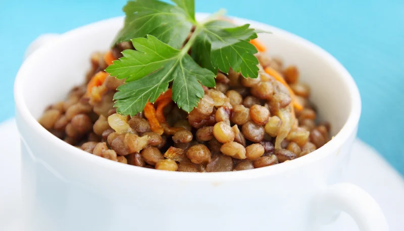Lentilles à la marocaine