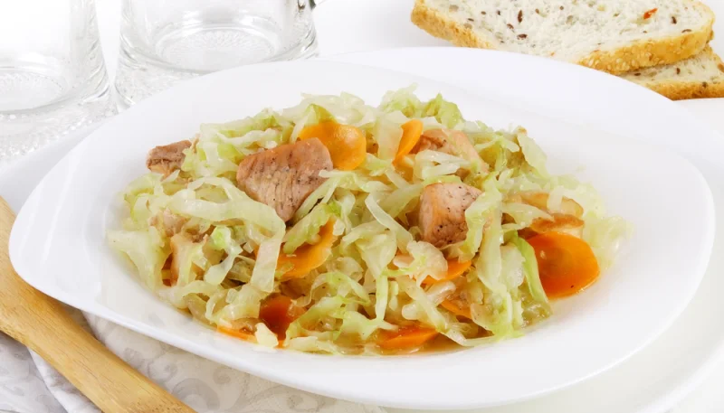 Potée au chou vert