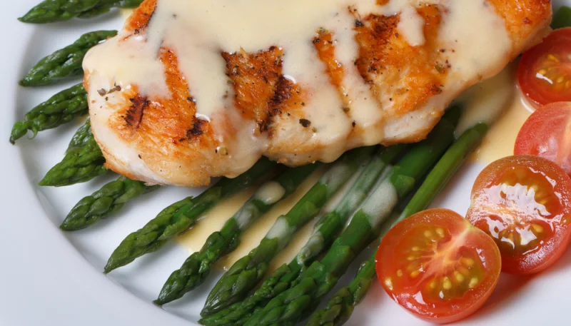 Blancs de poulet sauce au maroilles