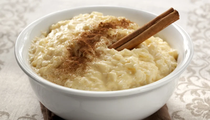 Riz au lait à la cannelle