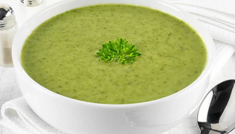Soupe de cresson à l'amande