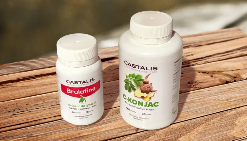 Brulafine et C-Konjac : un duo minceur très efficace, par Castalis !