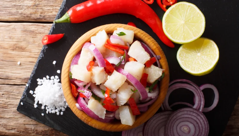 Ceviche de daurade