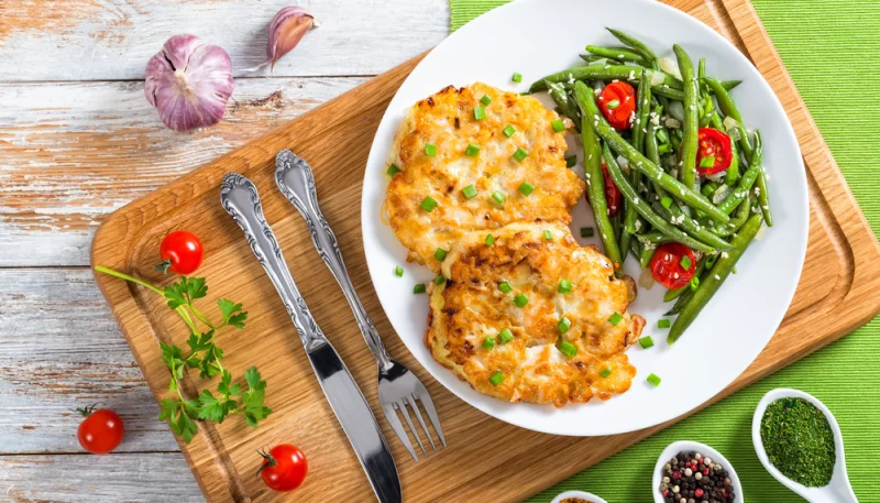 Croquettes de poulet au gouda