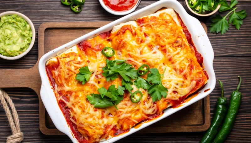Enchiladas au poulet