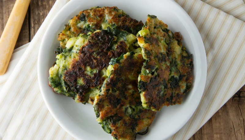 Galettes de brocolis au parmesan