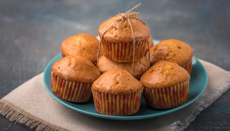 Muffins au beurre de cacahuète